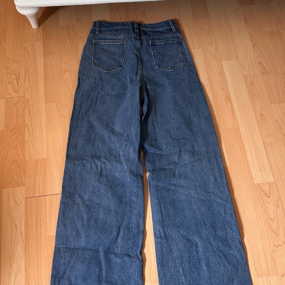 Distressed Blue Jeans - Picture 2 of 3